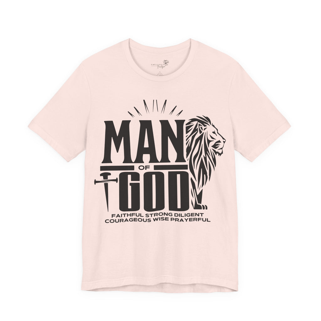 Man of God T-Shirt — Faith-Inspired Tee for Him