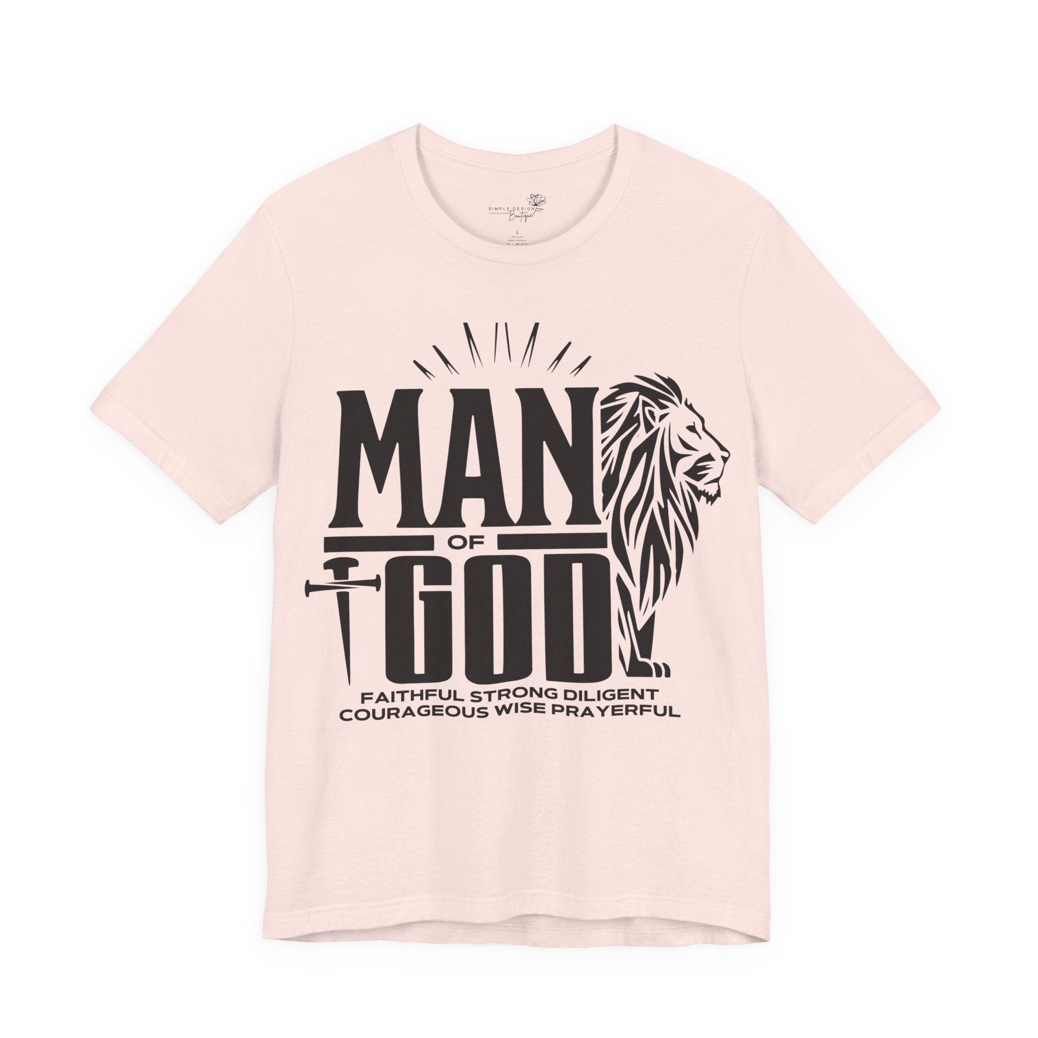 Man of God T-Shirt — Faith-Inspired Tee for Him
