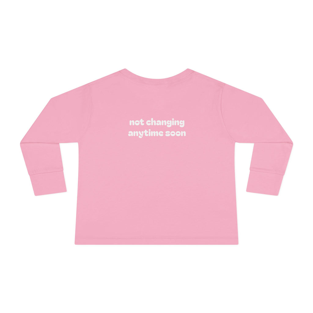 Sassy Since Birth — Not Changing Anytime Soon | Front & Back Toddler Tee