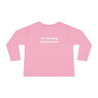 Sassy Since Birth — Not Changing Anytime Soon | Front & Back Toddler Tee