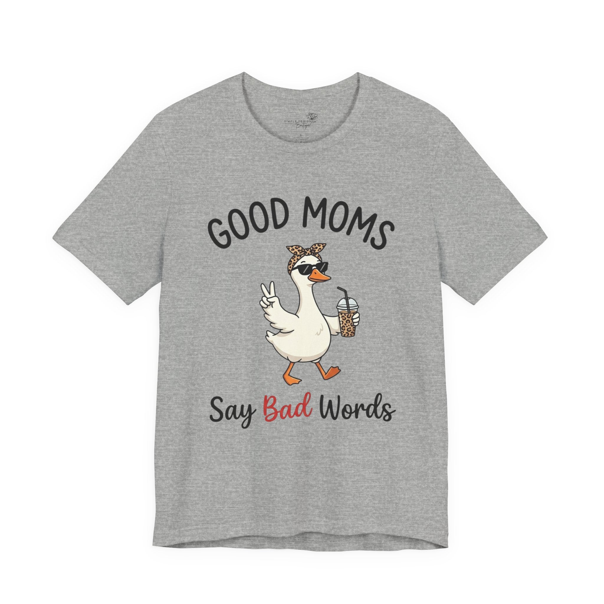 This Mom Says Bad Words — Women's Funny Mother's Day Graphic Tee