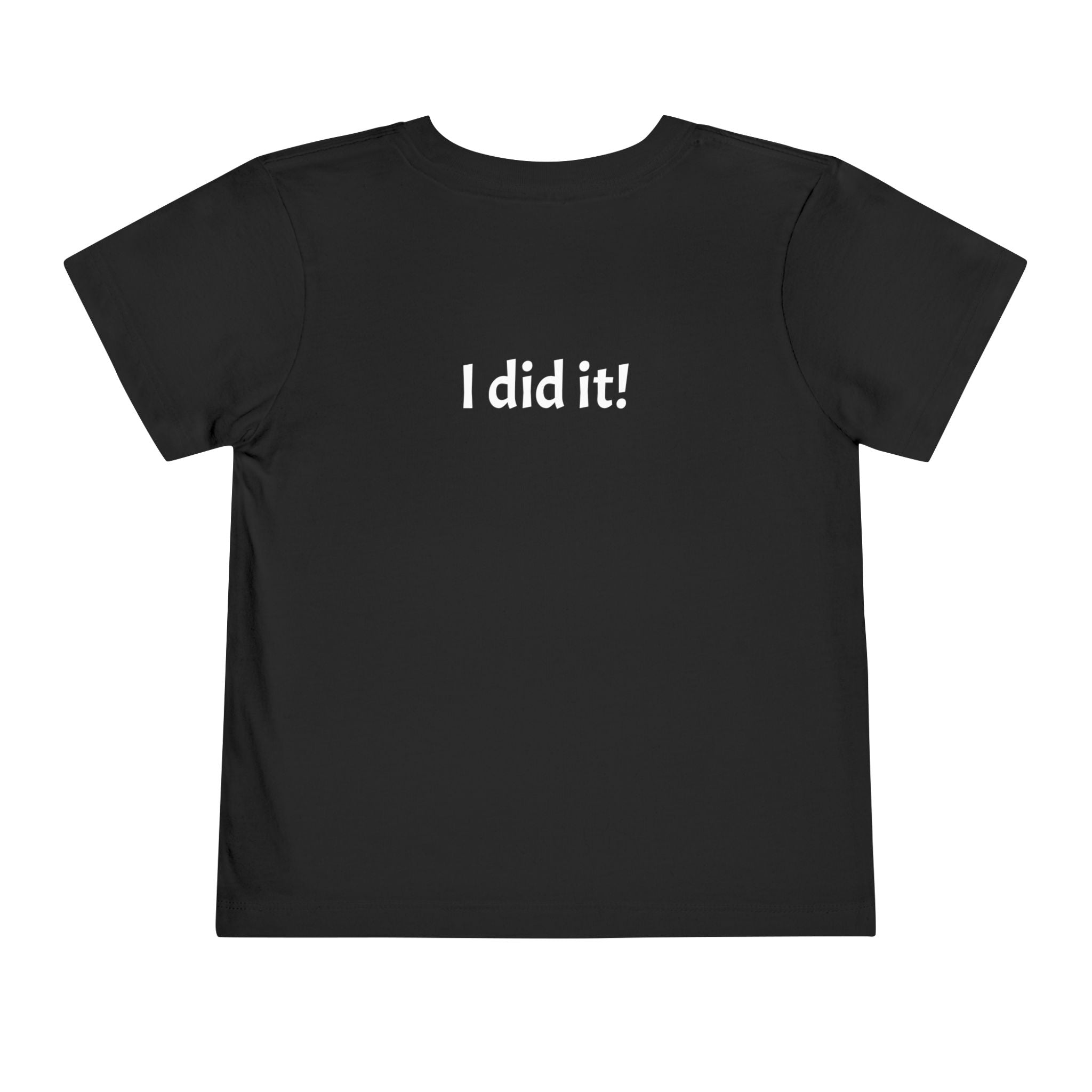Little Miss Kindergarten Grad. FRONT & BACK — Toddler Graduation Tee