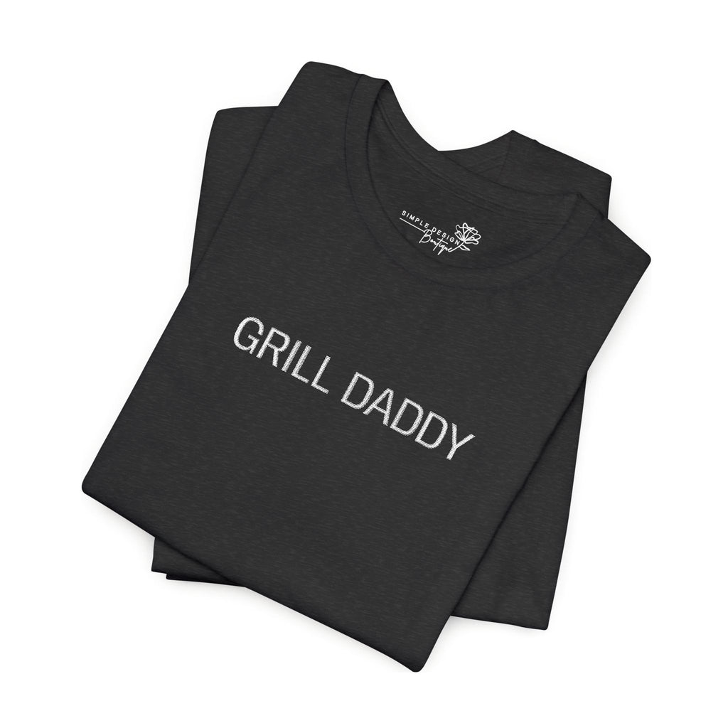 Grill Daddy — Embroidered Men’s T-Shirt