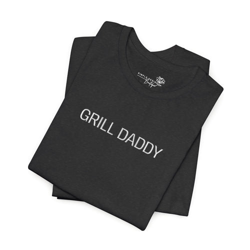 Grill Daddy — Embroidered Men’s T-Shirt