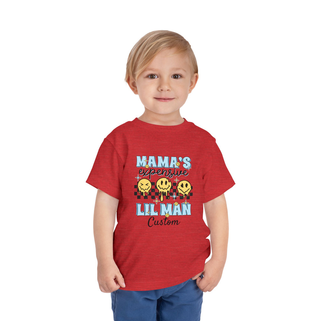 Mama's Expensive Little Man — Customizable Toddler Tee