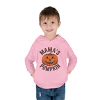 Toddler Hoodie — "Mama's Pumpkin" Halloween Jack-o'-Lantern Pullover