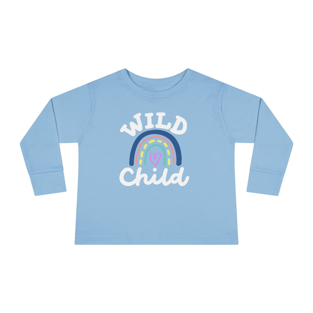 Wild Child — Toddler Long Sleeve Tee for Boys & Girls