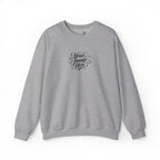 EMBROIDERED Custom Image (Light Colors/Shades) Pullover Sweatshirts