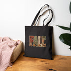 FALL Patchwork Tote Bag | Autumn Pumpkin Canvas Bag