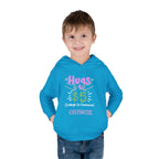 Toddler Hoodie — "Hugs $5 (College Is Expensive)" Cute Customizable Pullover