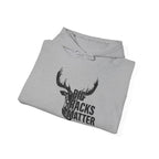 Big Racks Matter Deer Antler Hunting Graphic - Cozy Hoodie