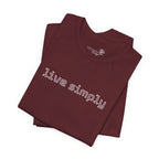 Live Simply T-Shirt - Print