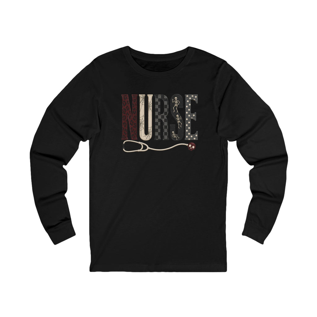 Nurse Halloween Graphic -  Long Sleeve Tee