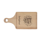 Personalized Engraved Wooden Cutting Board – Custom Text & Image, Maple or Walnut Gift