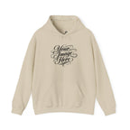 Custom Image & Optional Text Graphic Print - Cozy Hoodie