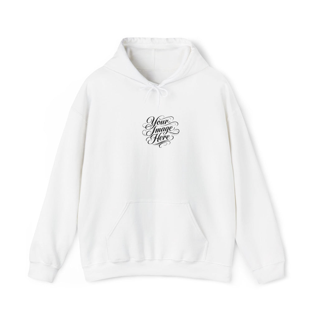 EMBROIDERED Custom Image (Light Colors/Shades) Hoodies