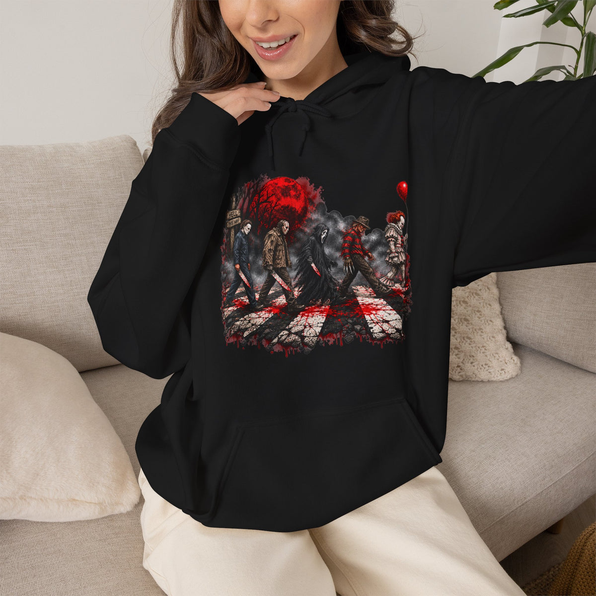 Halloween Graphic - Cozy Hoodie