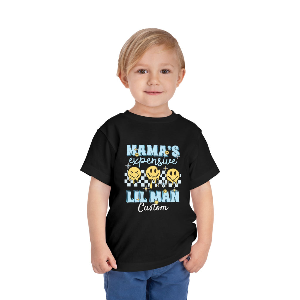 Mama's Expensive Little Man — Customizable Toddler Tee