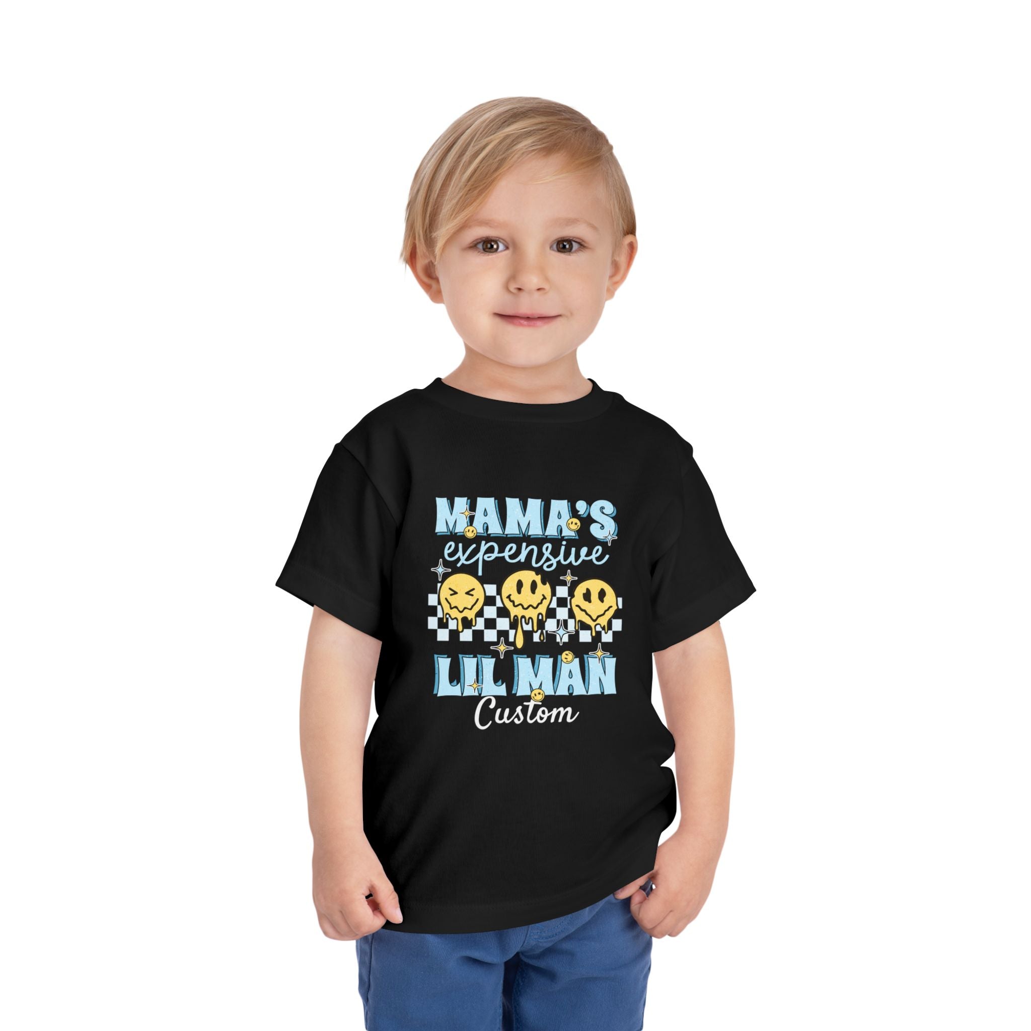 Mama's Expensive Little Man — Customizable Toddler Tee