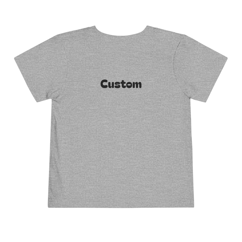 2026 Kindergarten Graduate FRONT & BACK (customize the back) Toddler T-Shirt