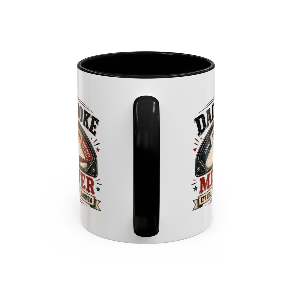 Dad Joke Meter Accent Coffee Mug — Funny Father’s Day Gift | 11oz & 15oz