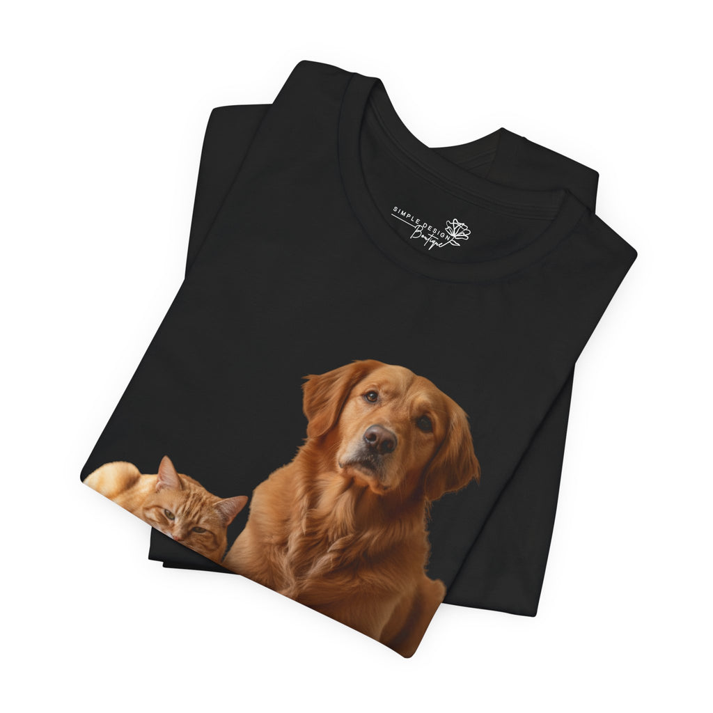 Personalized Graphic T-Shirt— Cozy Pet Lover