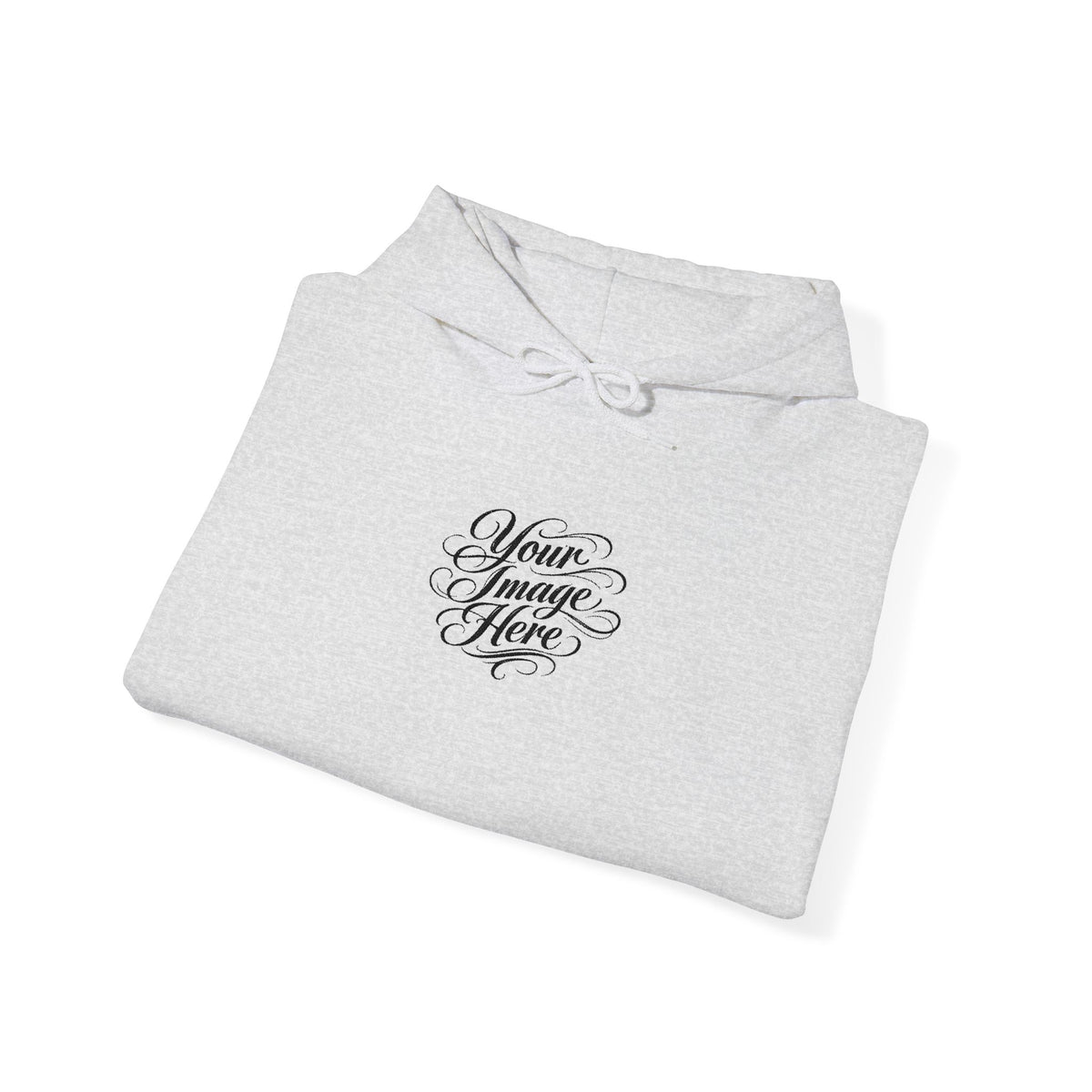 EMBROIDERED Custom Image (Light Colors/Shades) Hoodies