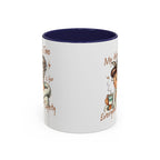 Coffee Mug — "My Alone Time Is for Everyone's Safety" Retro Woman Accent Mug