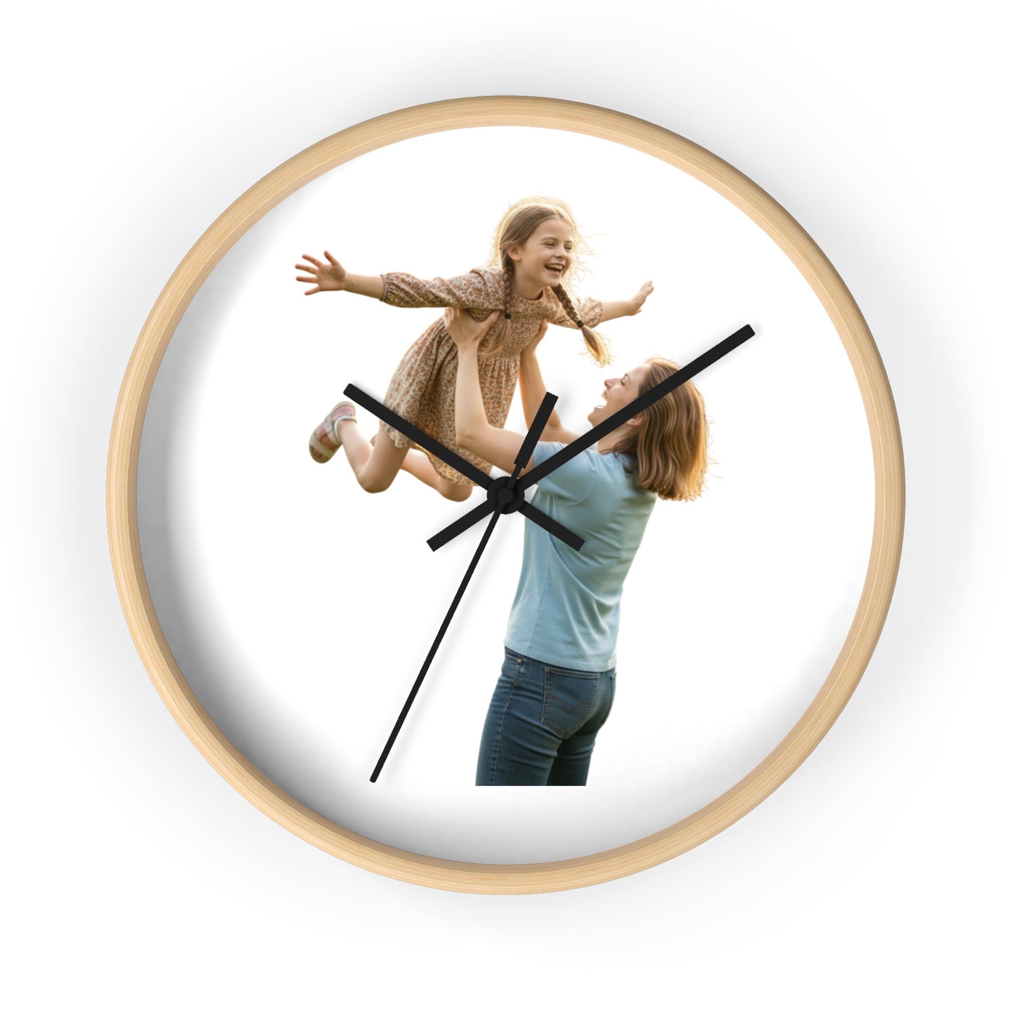 Wall Clock — Personalized Photo Family Clock