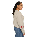 Mom Sweatshirt — Personalized Kids' Names on the Sleeve