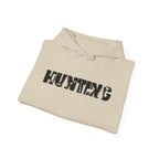 Hunting Camouflage Hoodie — 'HUNTING' Military Stencil Pullover