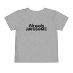 Toddler Tee - "Class of 2038" Front & "Already Awesome" Back Preschool Graduation Shirt