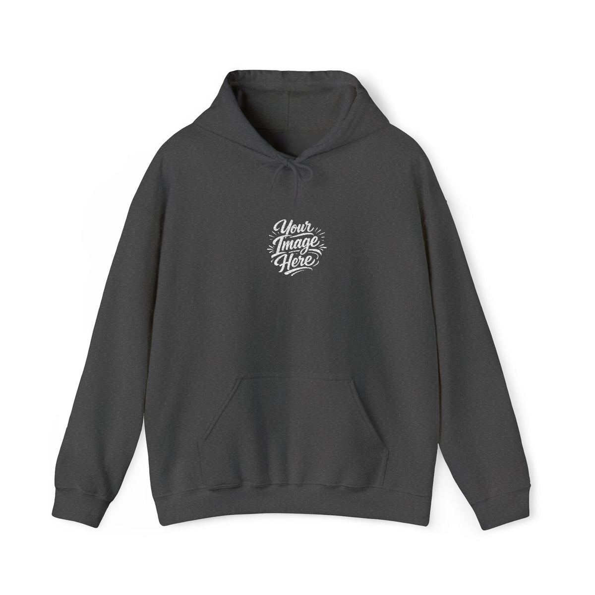 EMBROIDERED Custom Image - (Dark Colors) Hoodies