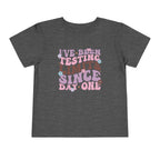 I've Been Testing Limits Since Birth — Funny Toddler Graphic Tee