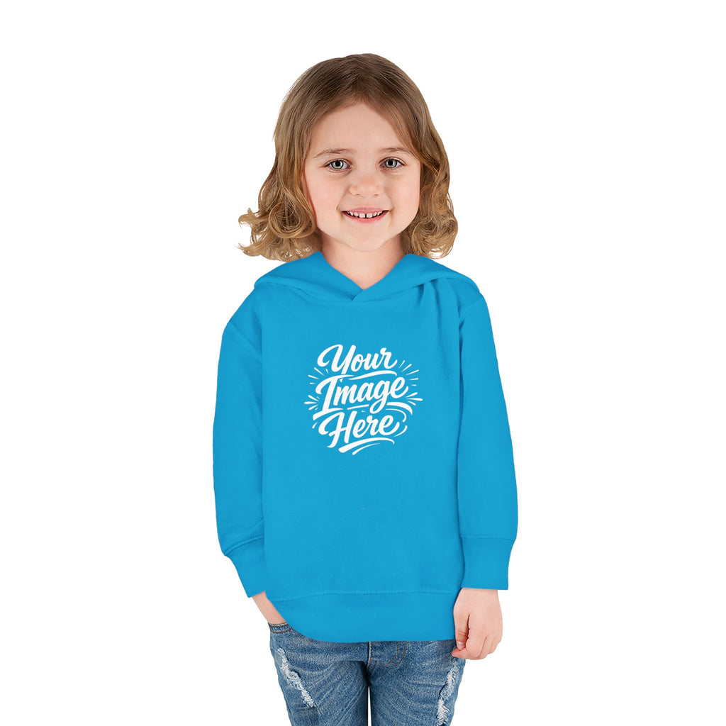 Toddler Hoodie — Custom Image & Optional Text