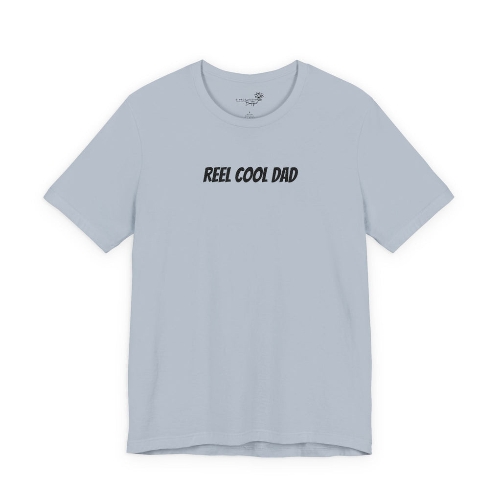Reel Cool Dad — Embroidered T-Shirt