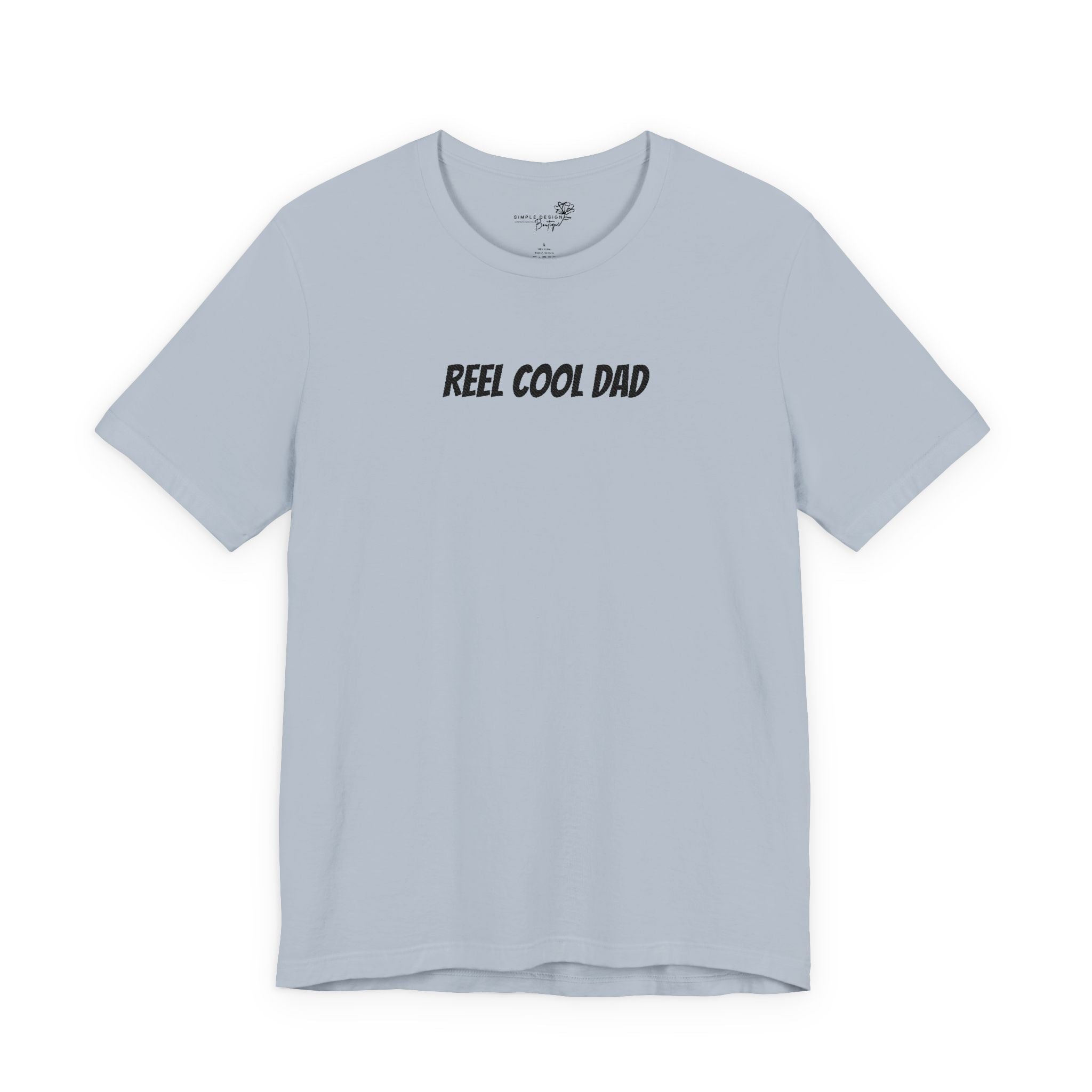 Reel Cool Dad — Embroidered T-Shirt