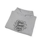 Custom Image & Optional Text Graphic Print - Cozy Hoodie