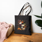 Custom Initial Autumn/Halloween Tote Bag