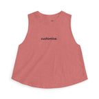 Women's Crop Tank — Custom Text