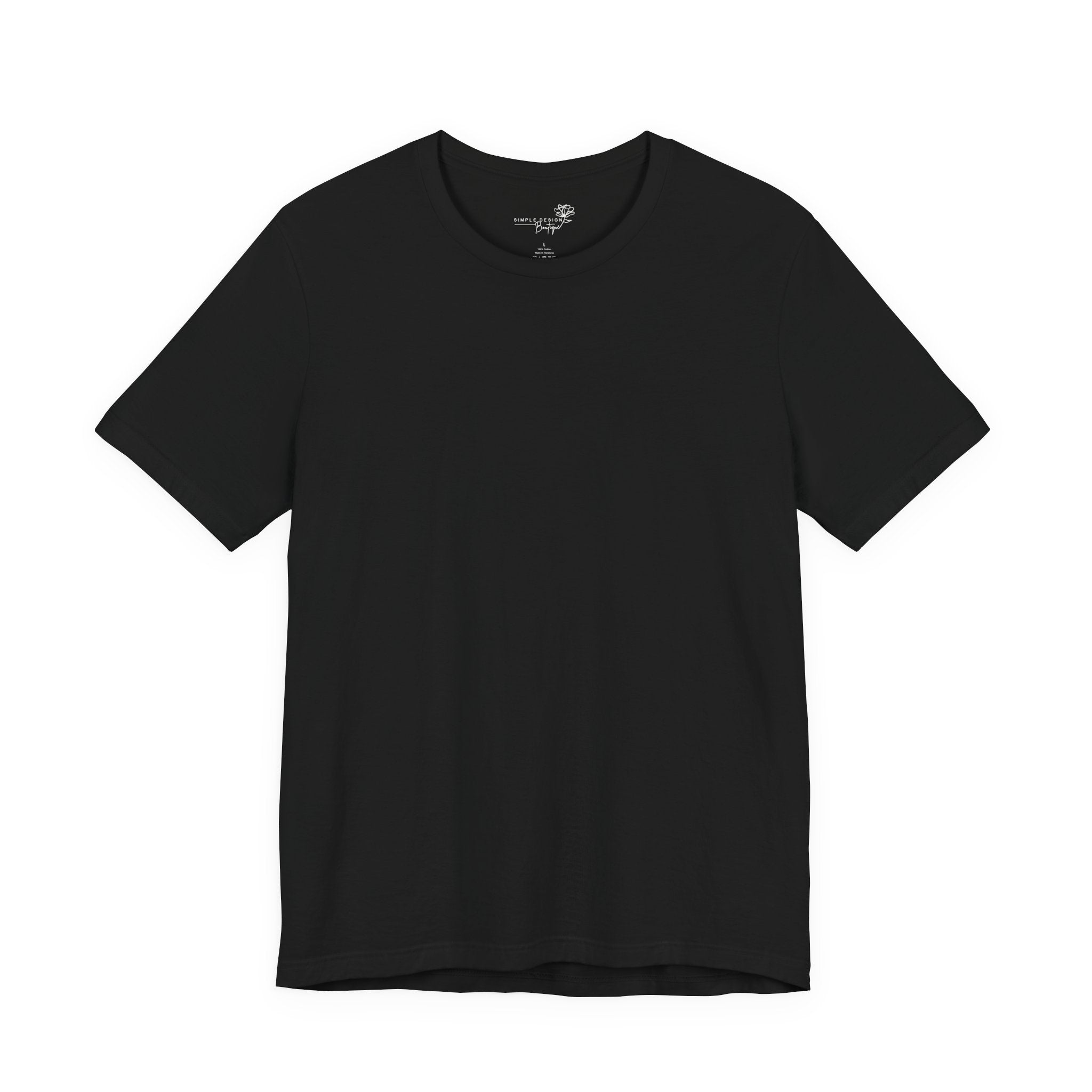 Badass Girl Graphic Tee — Peace Sign Back Print