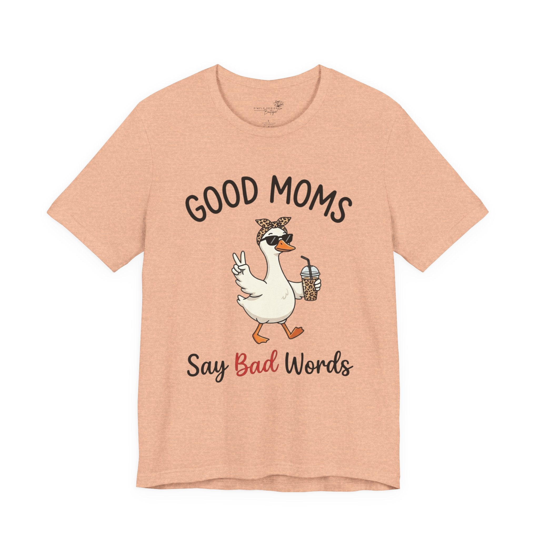 This Mom Says Bad Words — Women's Funny Mother's Day Graphic Tee