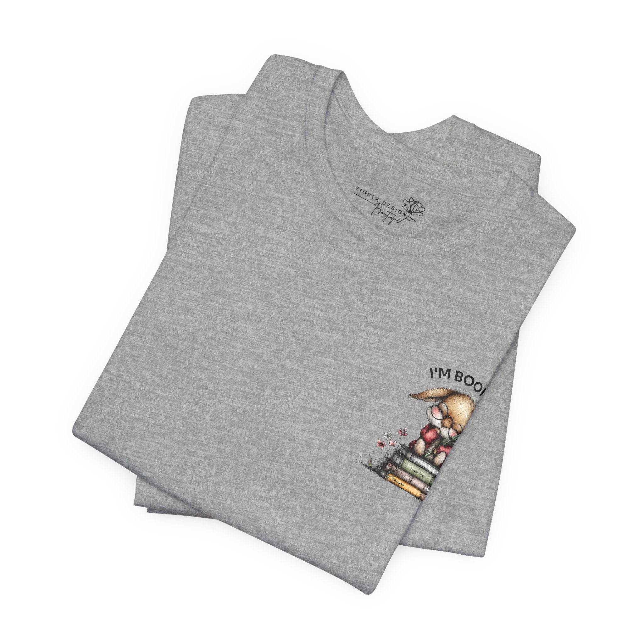 Whimsical Book Design Unisex T-Shirt - Print