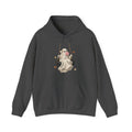 Cute Bubblegum Ghost on a Swing - Halloween Hoodie