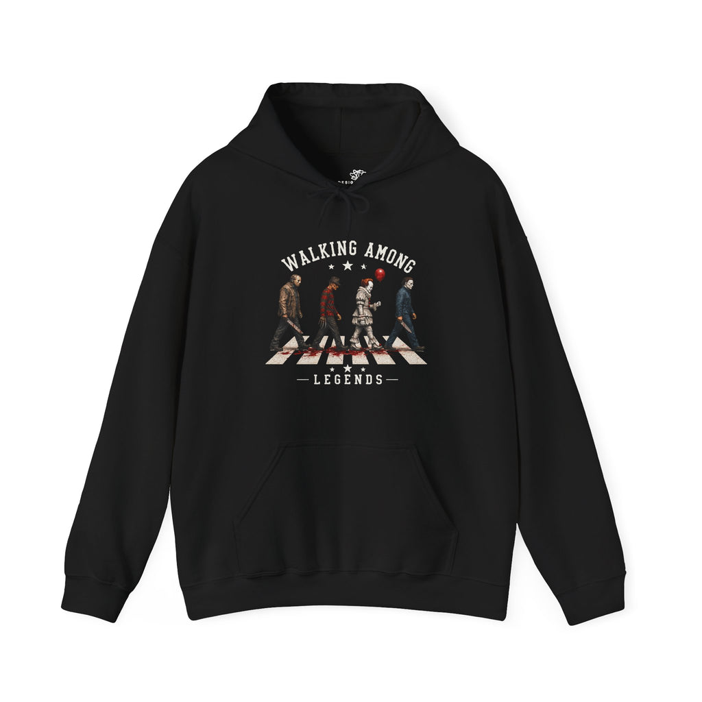 Walking Among Legends Hoodie — Pullover Sweatshirt