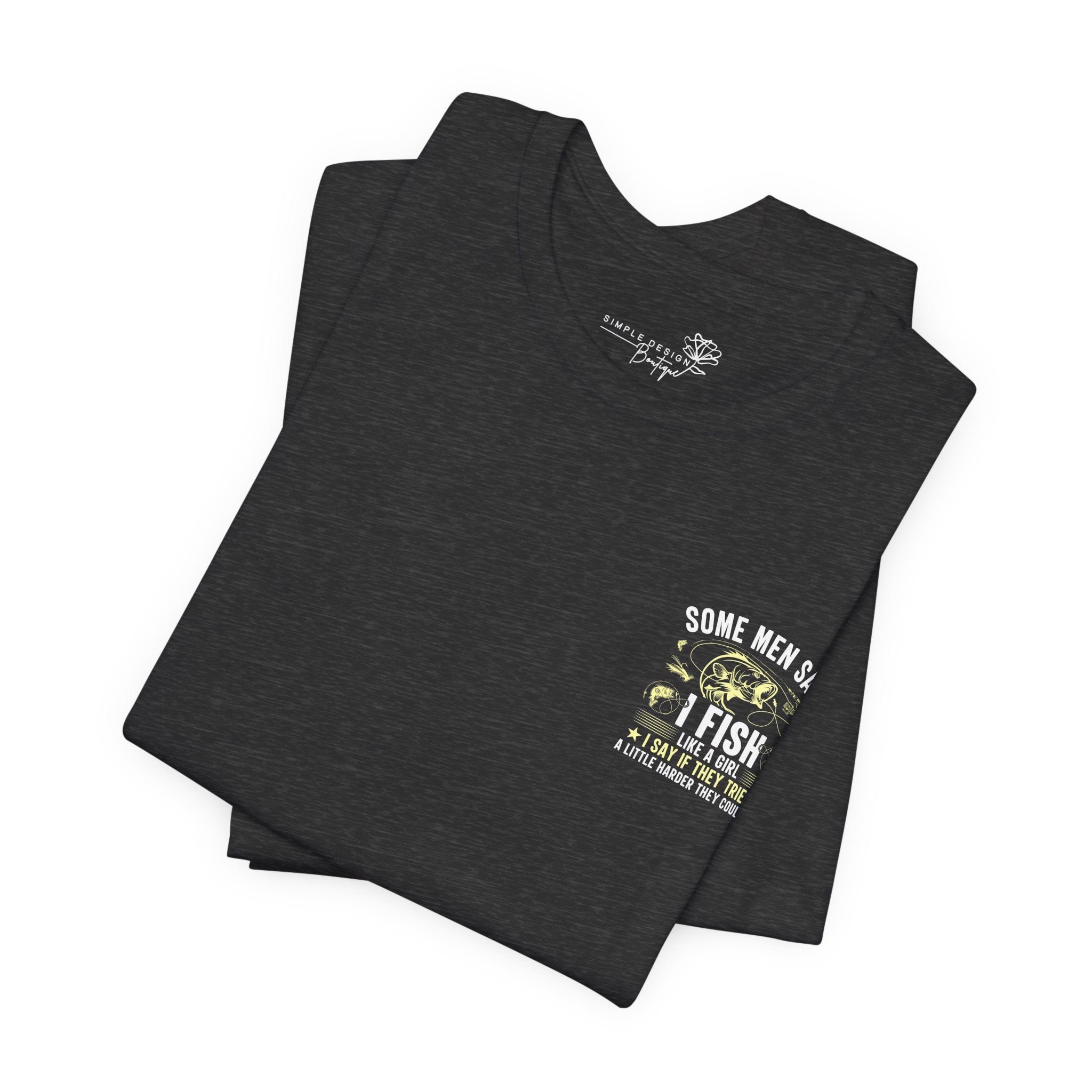 Fishing Unisex T-Shirt — Classic Tee for Anglers & Outdoor Lovers