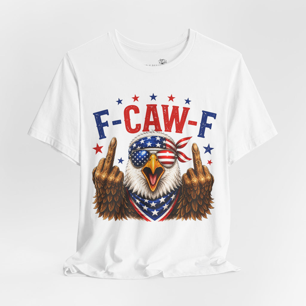 F-CAW-F Bald Eagle Patriotic T-Shirt