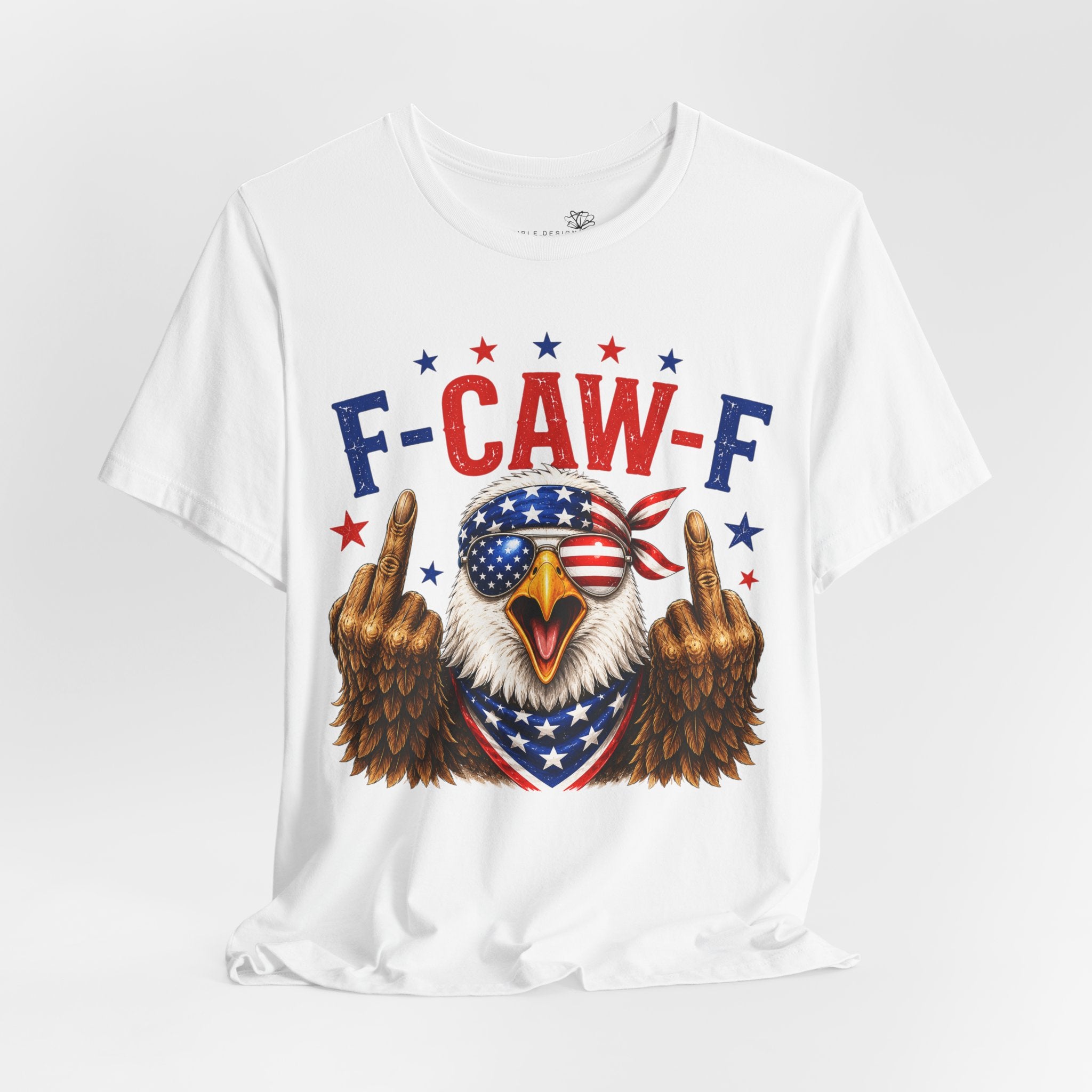 F-CAW-F Bald Eagle Patriotic T-Shirt