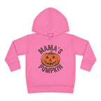 Toddler Hoodie — "Mama's Pumpkin" Halloween Jack-o'-Lantern Pullover