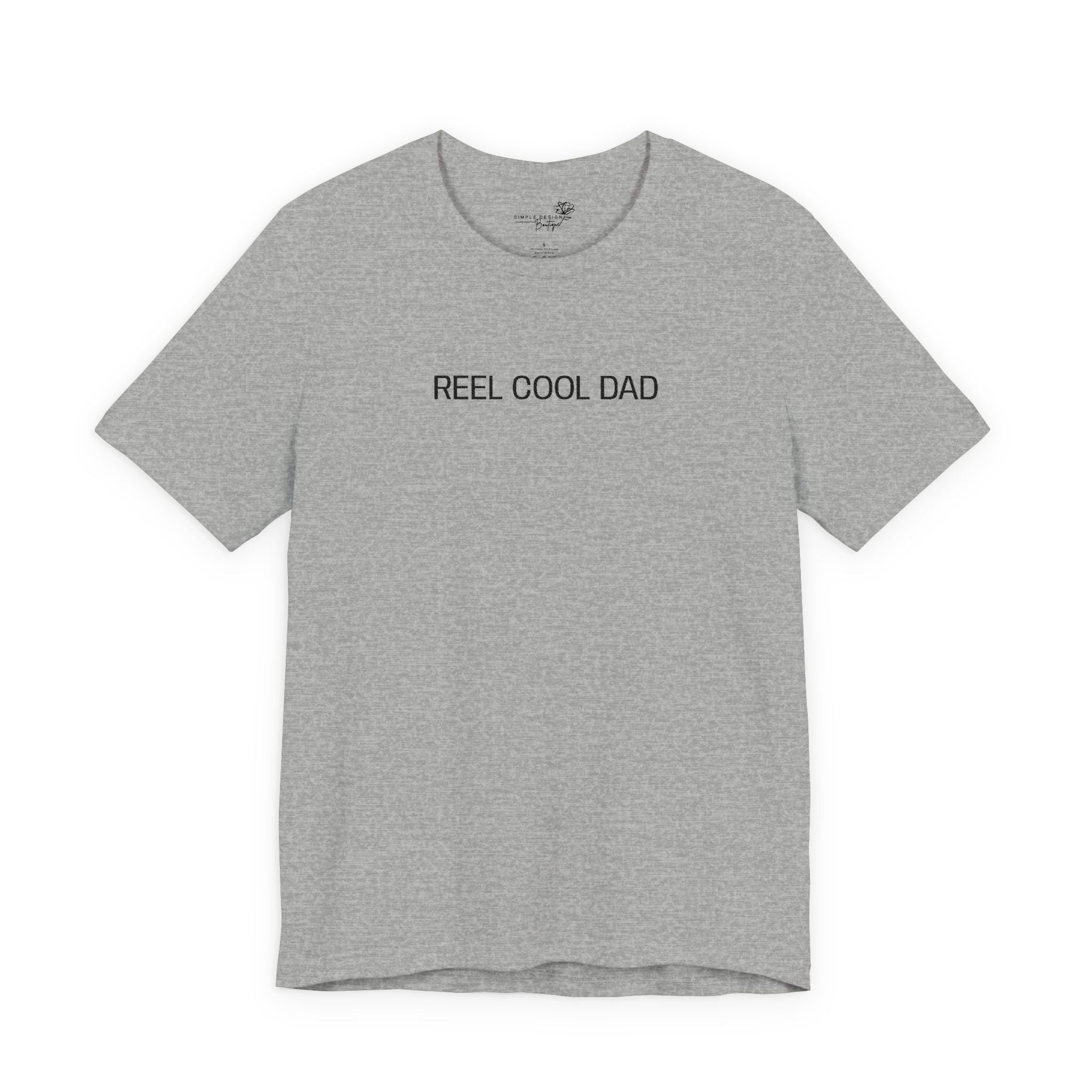 Reel Cool Dad — Embroidered T-Shirt